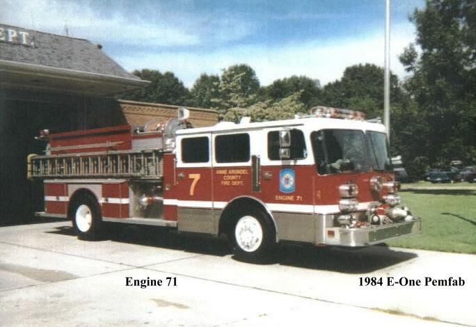 Engine 71 — the 1984 E-One Pemfab.