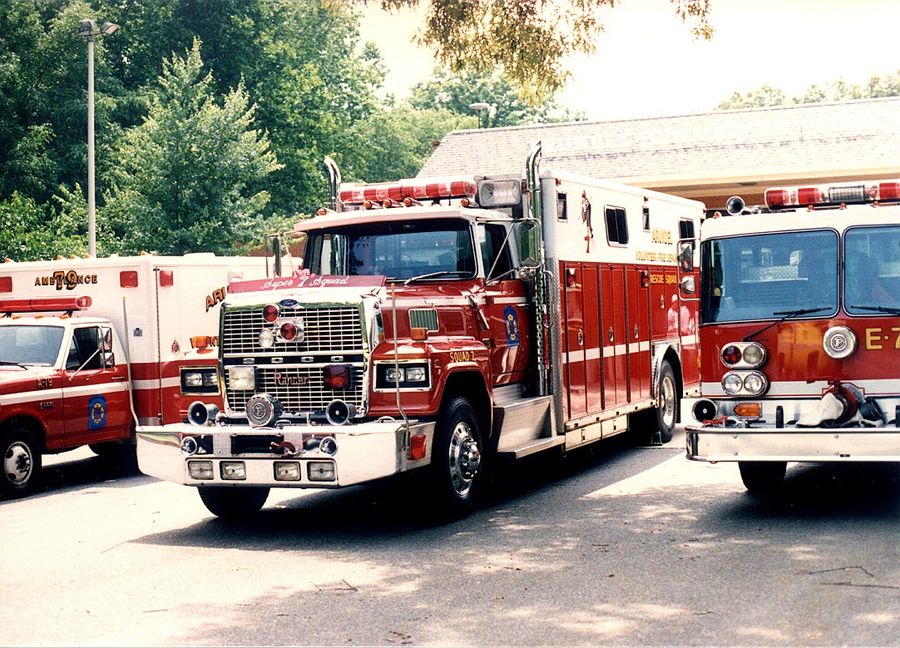 Rescue Squad 7 in service.
